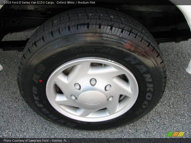 Oxford White / Medium Flint 2009 Ford E Series Van E150 Cargo