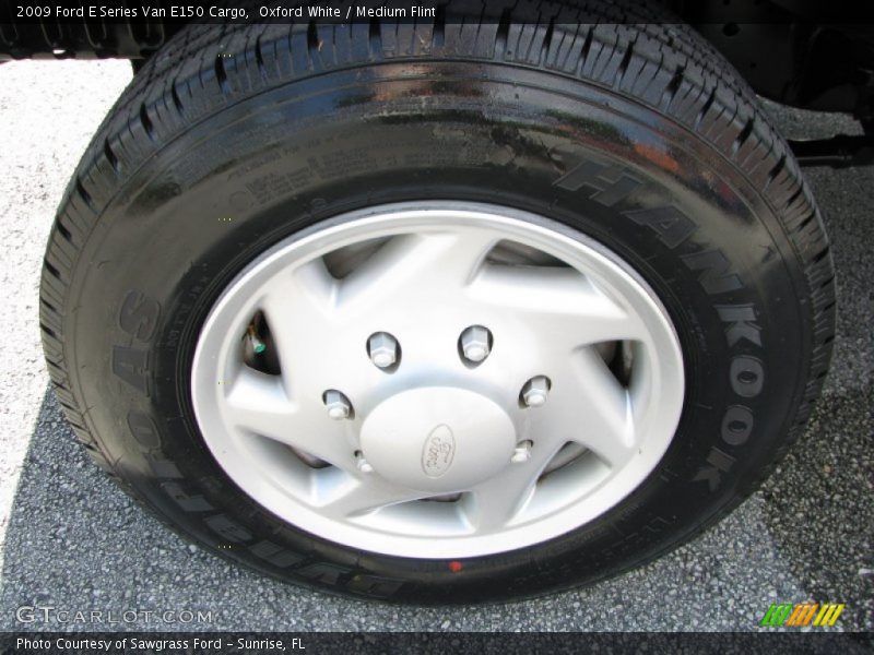 Oxford White / Medium Flint 2009 Ford E Series Van E150 Cargo