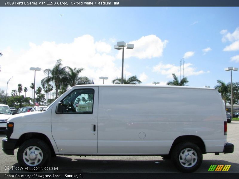 Oxford White / Medium Flint 2009 Ford E Series Van E150 Cargo
