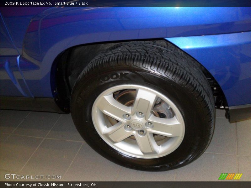 Smart Blue / Black 2009 Kia Sportage EX V6