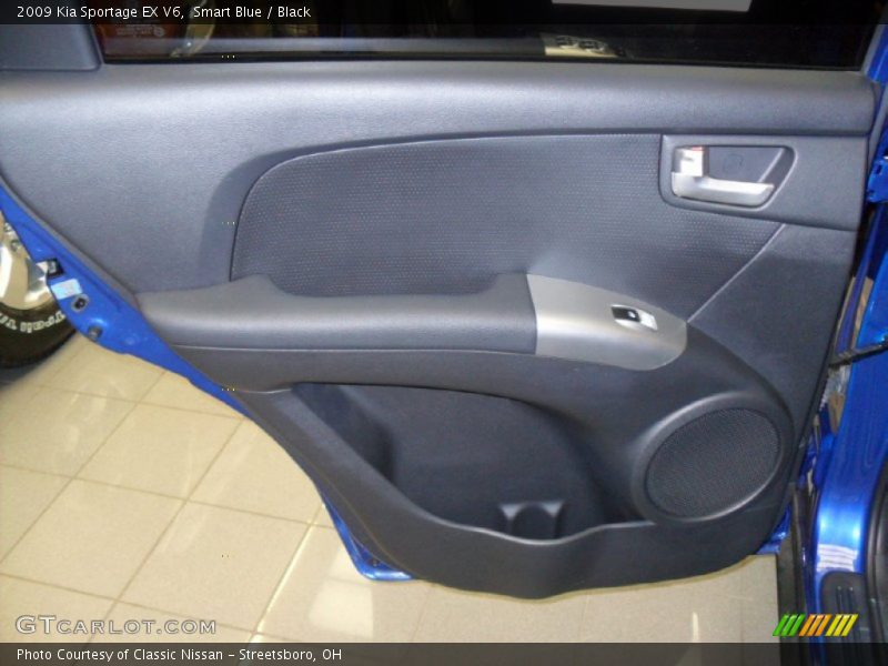 Smart Blue / Black 2009 Kia Sportage EX V6