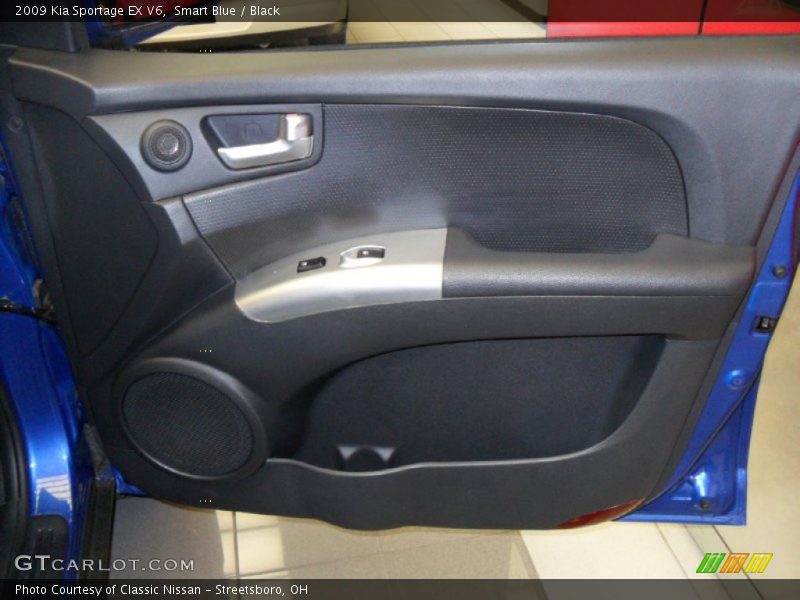 Smart Blue / Black 2009 Kia Sportage EX V6