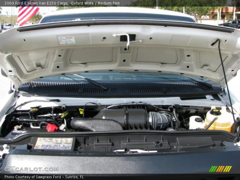 Oxford White / Medium Flint 2009 Ford E Series Van E150 Cargo