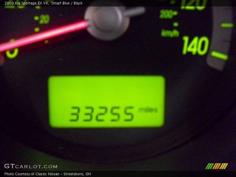 Smart Blue / Black 2009 Kia Sportage EX V6