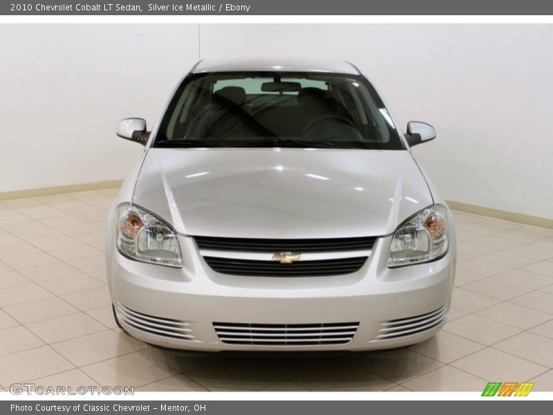 Silver Ice Metallic / Ebony 2010 Chevrolet Cobalt LT Sedan