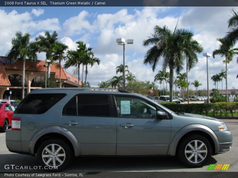  2008 Taurus X SEL Titanium Green Metallic