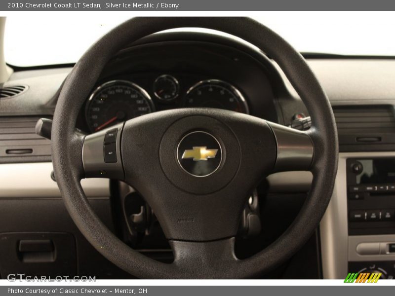 Silver Ice Metallic / Ebony 2010 Chevrolet Cobalt LT Sedan