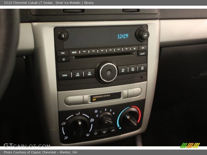 Silver Ice Metallic / Ebony 2010 Chevrolet Cobalt LT Sedan