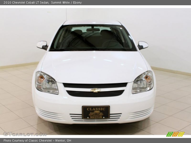 Summit White / Ebony 2010 Chevrolet Cobalt LT Sedan