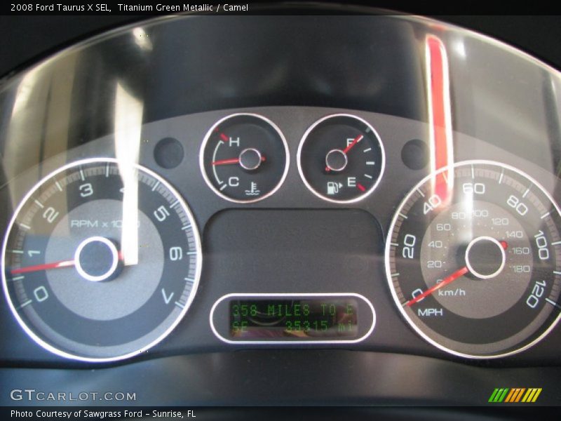  2008 Taurus X SEL SEL Gauges