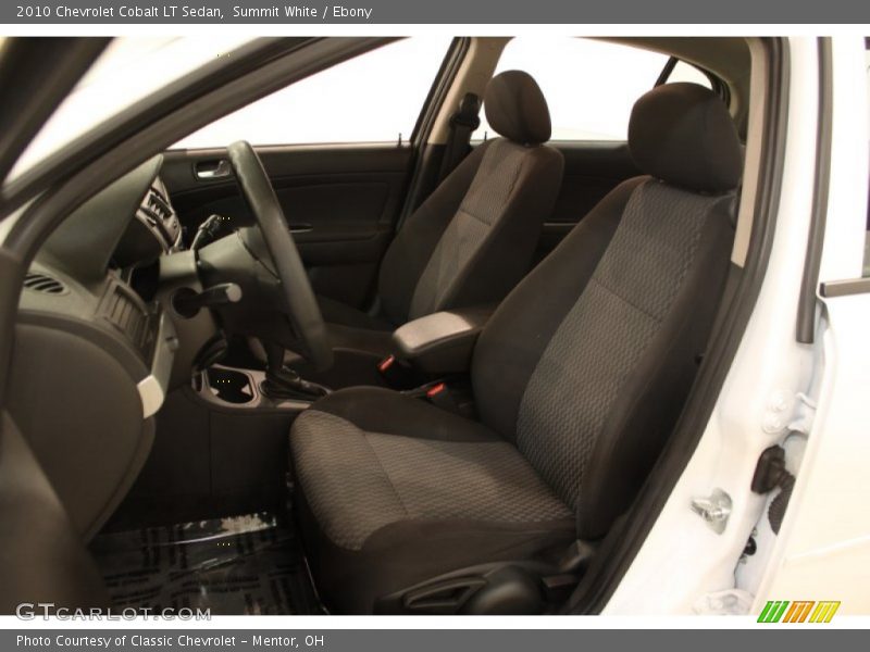 Summit White / Ebony 2010 Chevrolet Cobalt LT Sedan