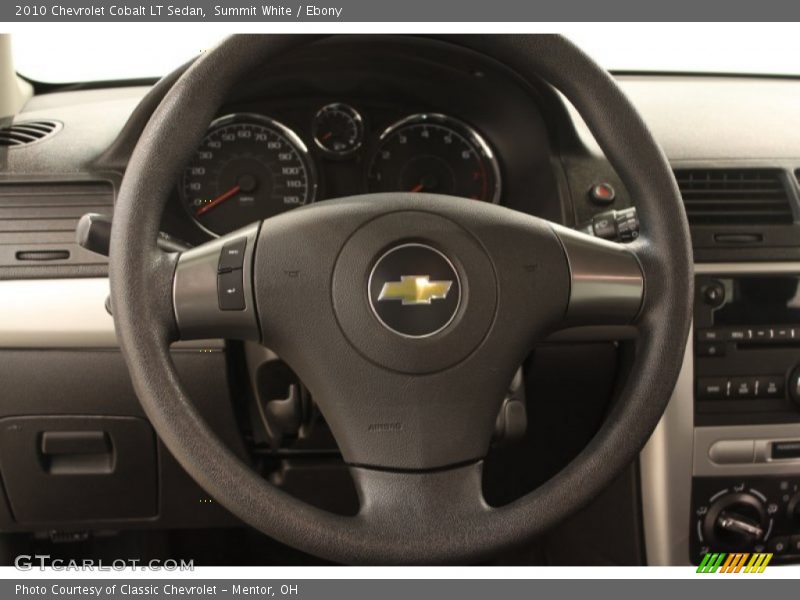 Summit White / Ebony 2010 Chevrolet Cobalt LT Sedan