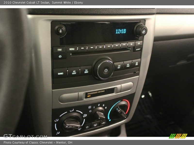 Summit White / Ebony 2010 Chevrolet Cobalt LT Sedan