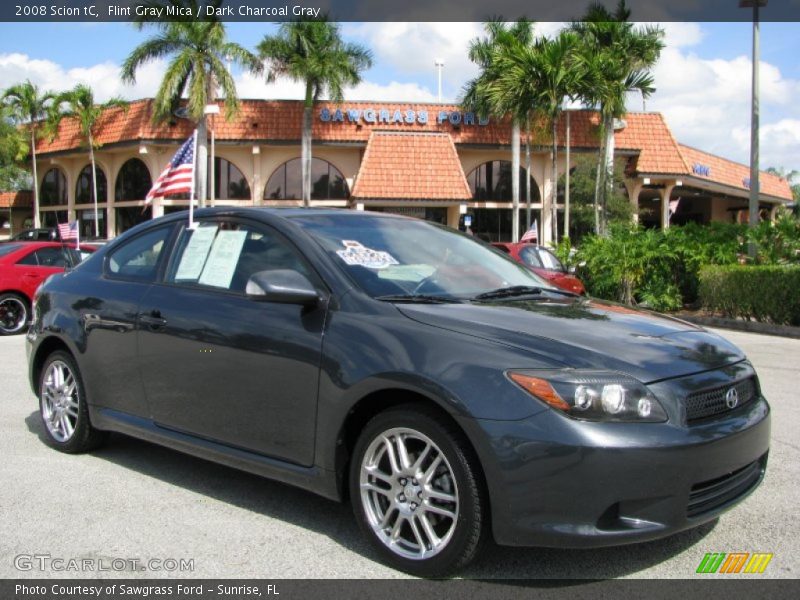 Flint Gray Mica / Dark Charcoal Gray 2008 Scion tC