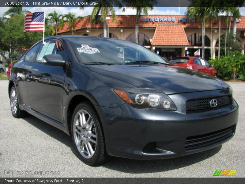 Flint Gray Mica / Dark Charcoal Gray 2008 Scion tC