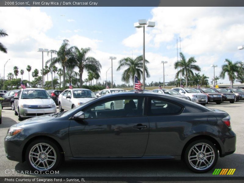 Flint Gray Mica / Dark Charcoal Gray 2008 Scion tC