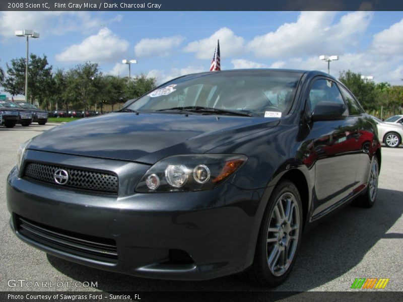 Flint Gray Mica / Dark Charcoal Gray 2008 Scion tC