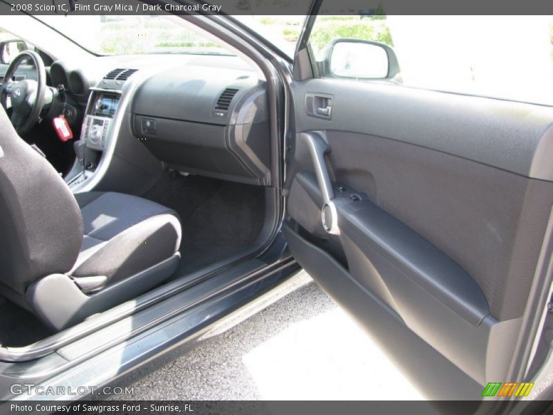 Flint Gray Mica / Dark Charcoal Gray 2008 Scion tC