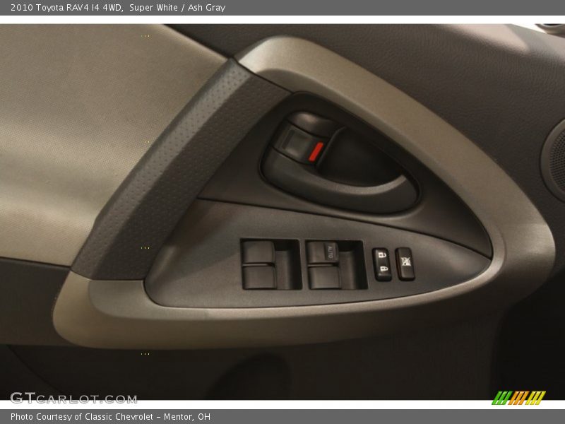 Super White / Ash Gray 2010 Toyota RAV4 I4 4WD