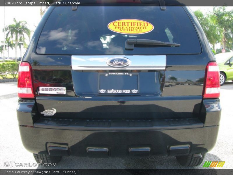 Black / Charcoal 2009 Ford Escape Limited