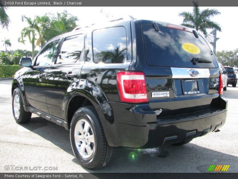 Black / Charcoal 2009 Ford Escape Limited