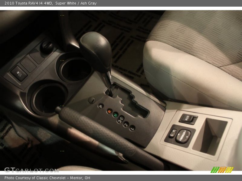 Super White / Ash Gray 2010 Toyota RAV4 I4 4WD