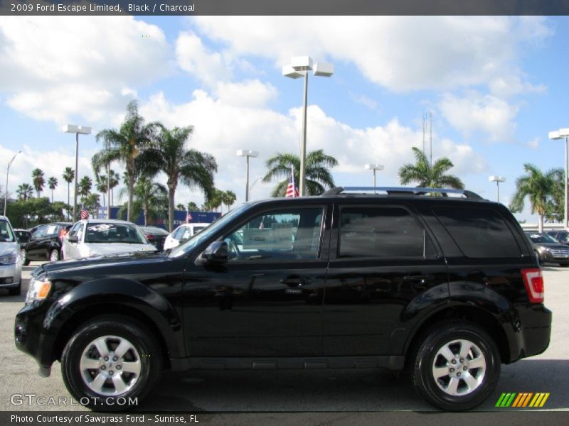 Black / Charcoal 2009 Ford Escape Limited