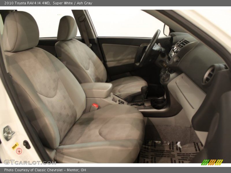 Super White / Ash Gray 2010 Toyota RAV4 I4 4WD