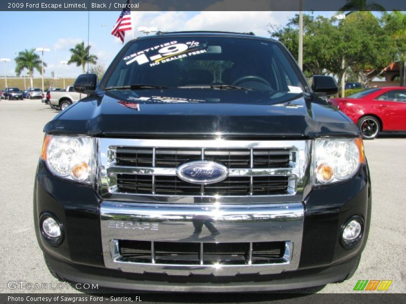 Black / Charcoal 2009 Ford Escape Limited