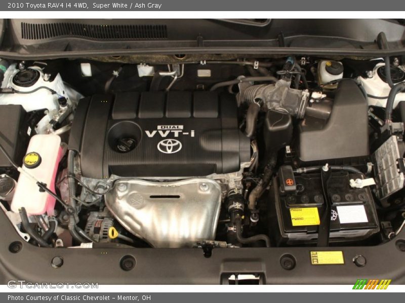 Super White / Ash Gray 2010 Toyota RAV4 I4 4WD