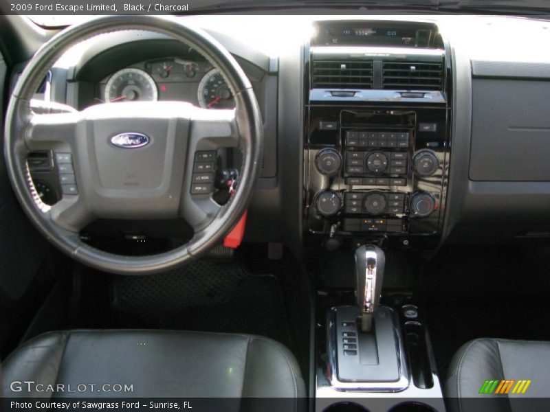 Black / Charcoal 2009 Ford Escape Limited