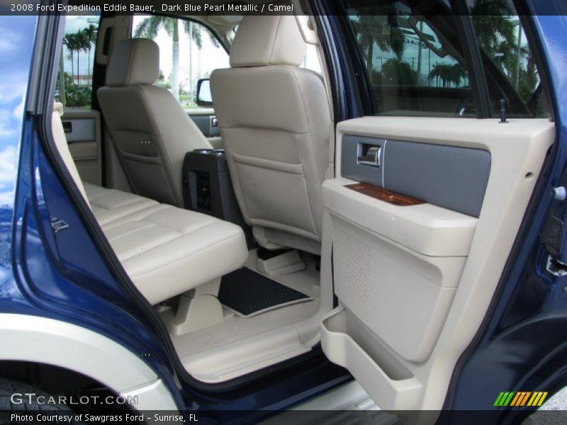Dark Blue Pearl Metallic / Camel 2008 Ford Expedition Eddie Bauer
