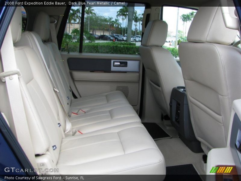 Dark Blue Pearl Metallic / Camel 2008 Ford Expedition Eddie Bauer