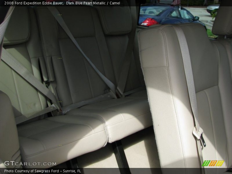 Dark Blue Pearl Metallic / Camel 2008 Ford Expedition Eddie Bauer