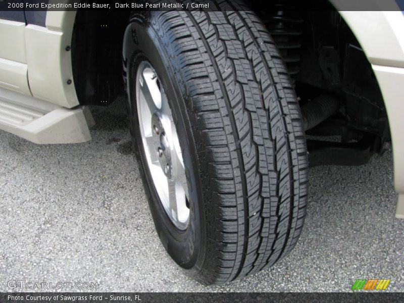 Dark Blue Pearl Metallic / Camel 2008 Ford Expedition Eddie Bauer