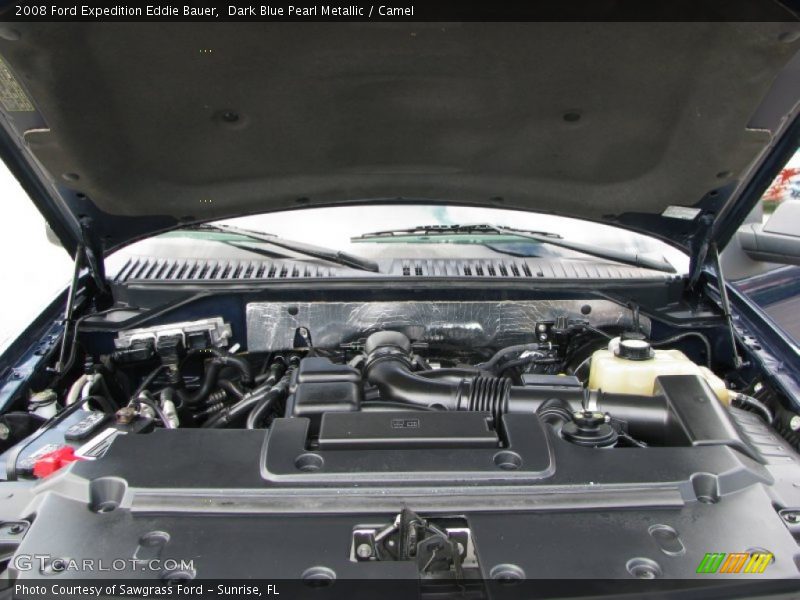 Dark Blue Pearl Metallic / Camel 2008 Ford Expedition Eddie Bauer
