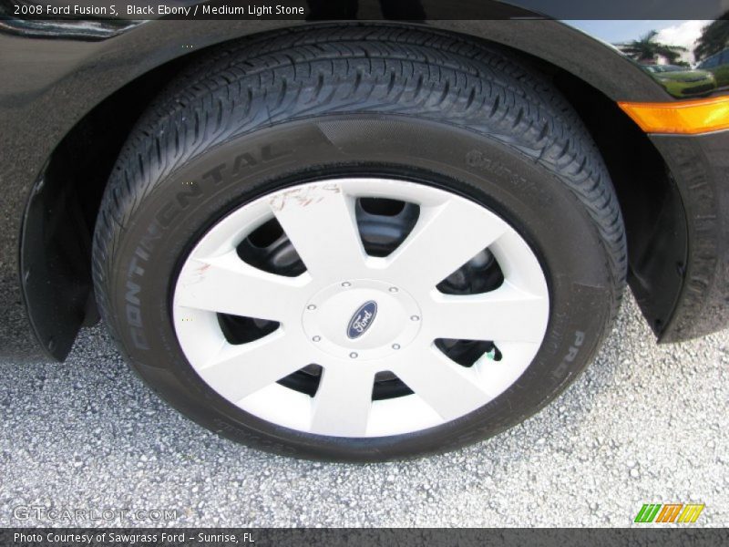 Black Ebony / Medium Light Stone 2008 Ford Fusion S