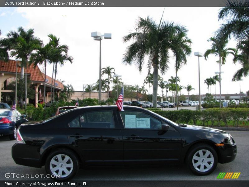 Black Ebony / Medium Light Stone 2008 Ford Fusion S