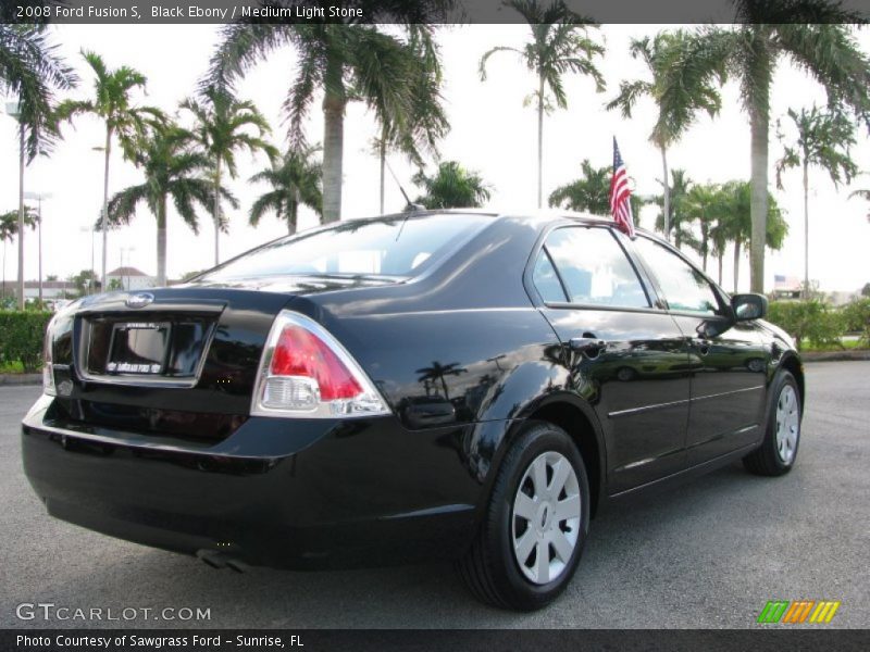 Black Ebony / Medium Light Stone 2008 Ford Fusion S