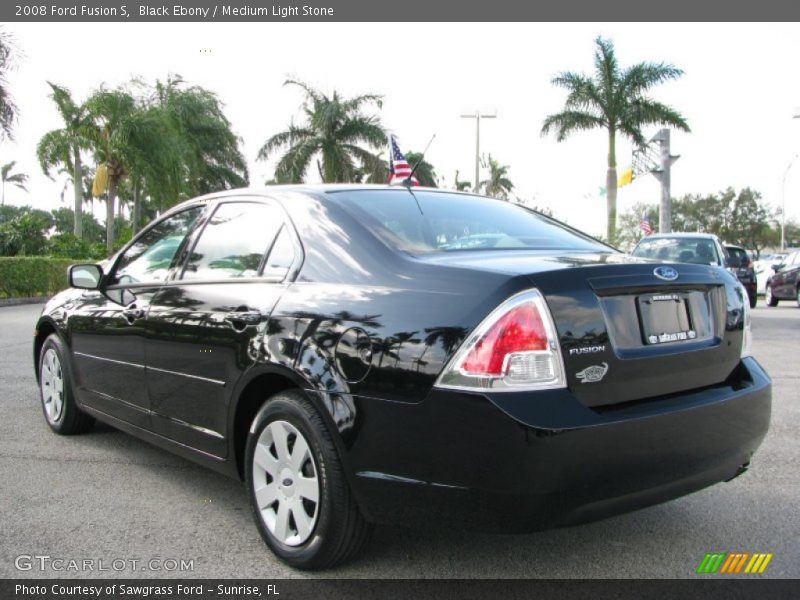 Black Ebony / Medium Light Stone 2008 Ford Fusion S