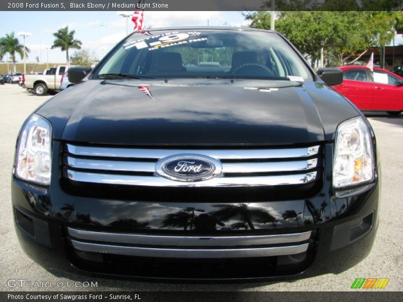 Black Ebony / Medium Light Stone 2008 Ford Fusion S