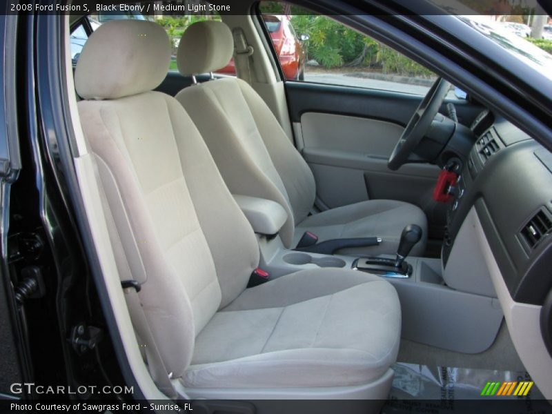 Black Ebony / Medium Light Stone 2008 Ford Fusion S