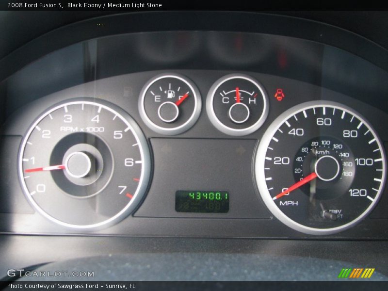  2008 Fusion S S Gauges