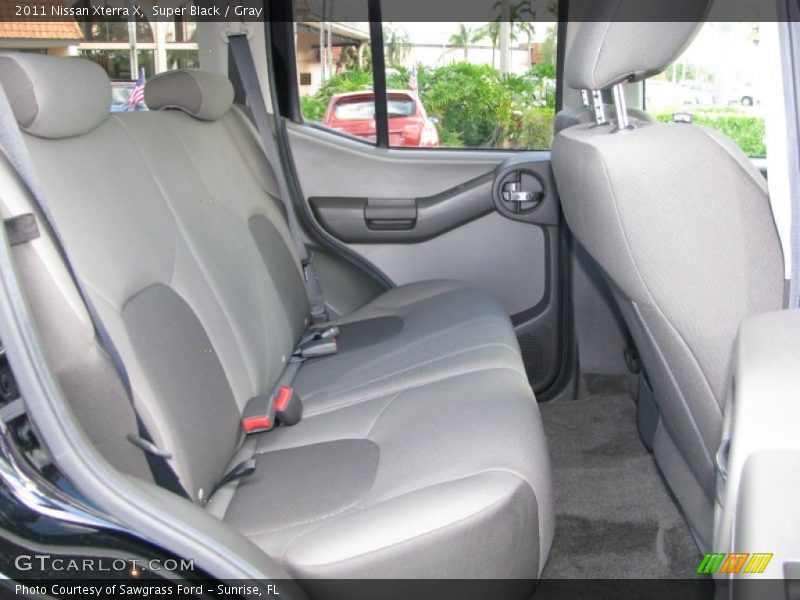 Super Black / Gray 2011 Nissan Xterra X