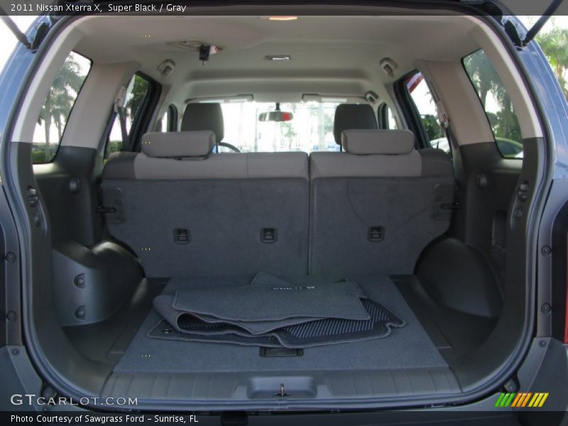 Super Black / Gray 2011 Nissan Xterra X
