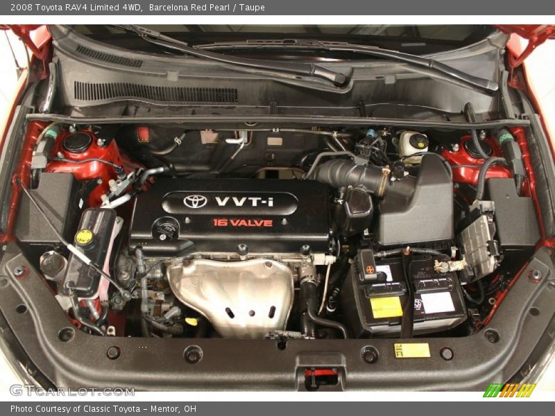 Barcelona Red Pearl / Taupe 2008 Toyota RAV4 Limited 4WD