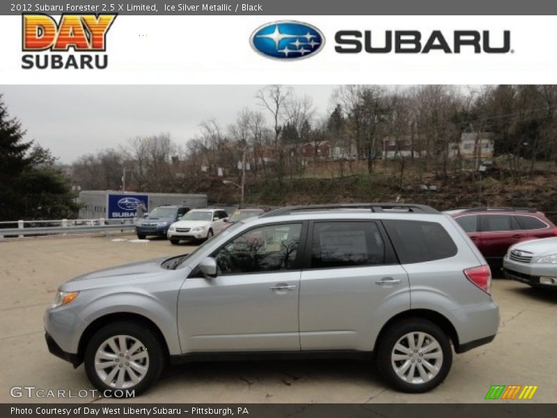 Ice Silver Metallic / Black 2012 Subaru Forester 2.5 X Limited