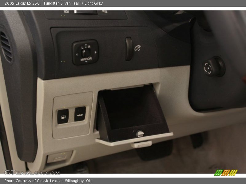 Tungsten Silver Pearl / Light Gray 2009 Lexus ES 350