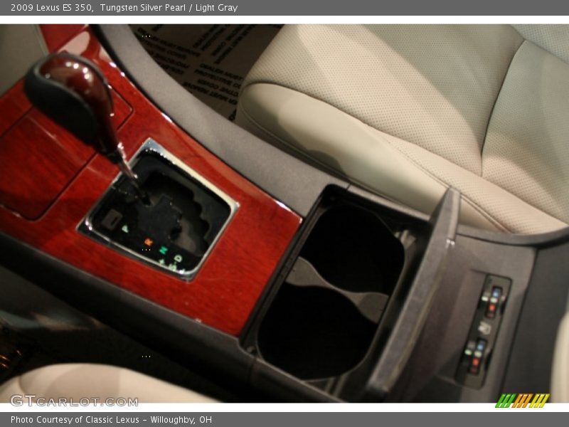 Tungsten Silver Pearl / Light Gray 2009 Lexus ES 350