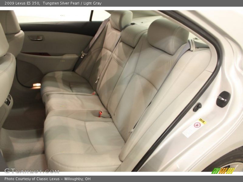 Tungsten Silver Pearl / Light Gray 2009 Lexus ES 350